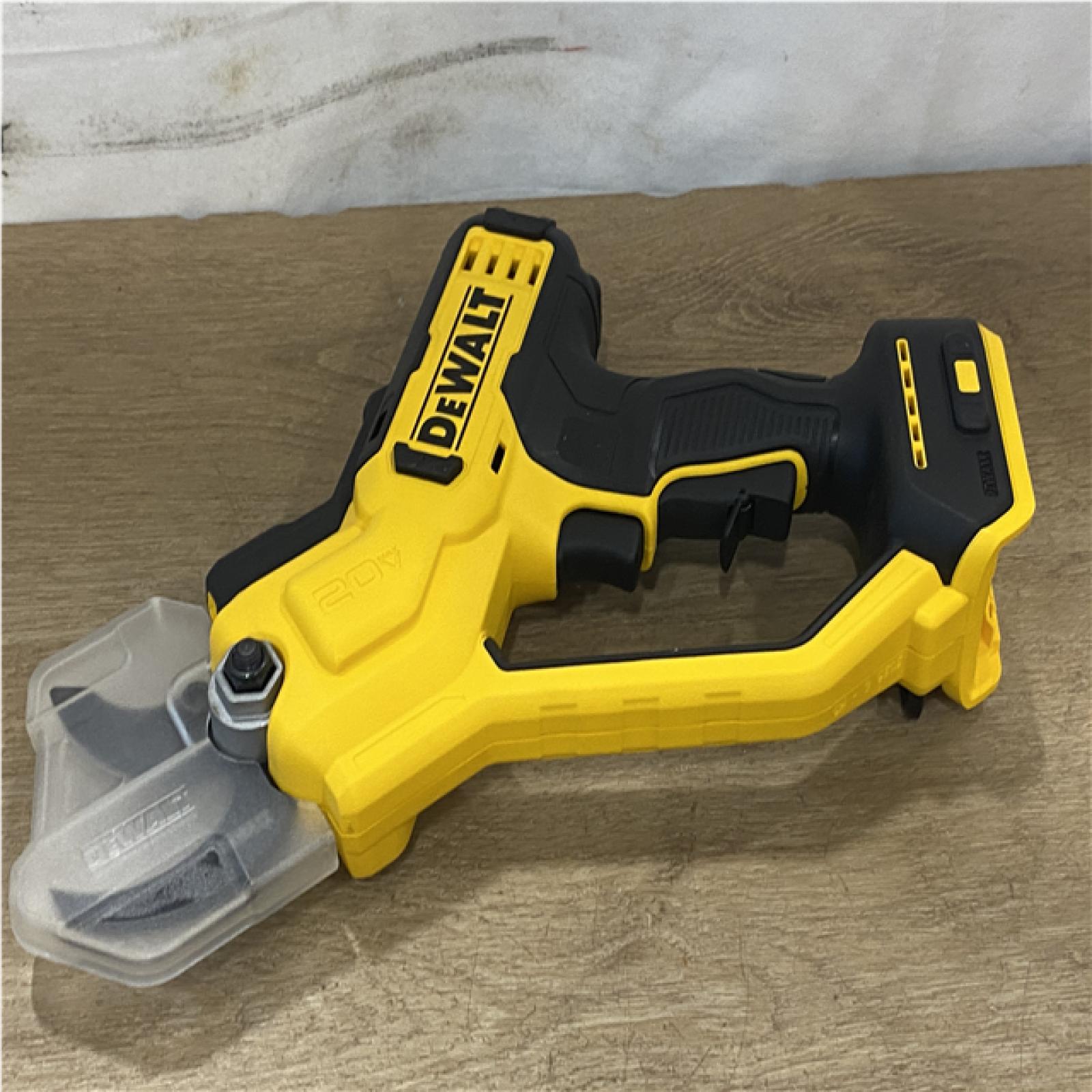 AS-IS DEWALT 20-Volt MAX 1 -1/2 in. Capacity Cordless Battery Powered Pruner (Tool Only)