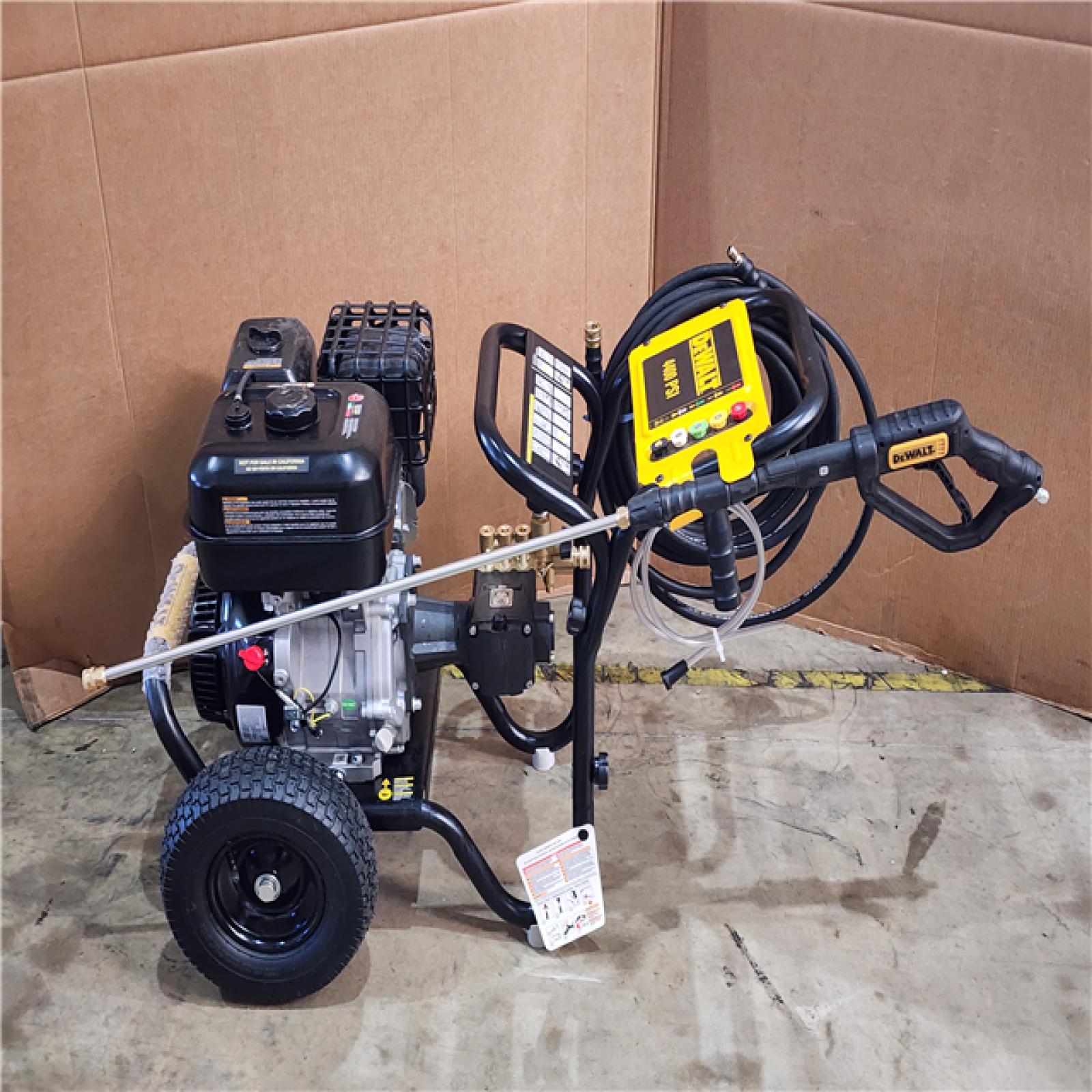 HOUSTON LOCATION - AS-IS DEWALT 4400 PSI 4.0 GPM Cold Water Gas Pressure Washer