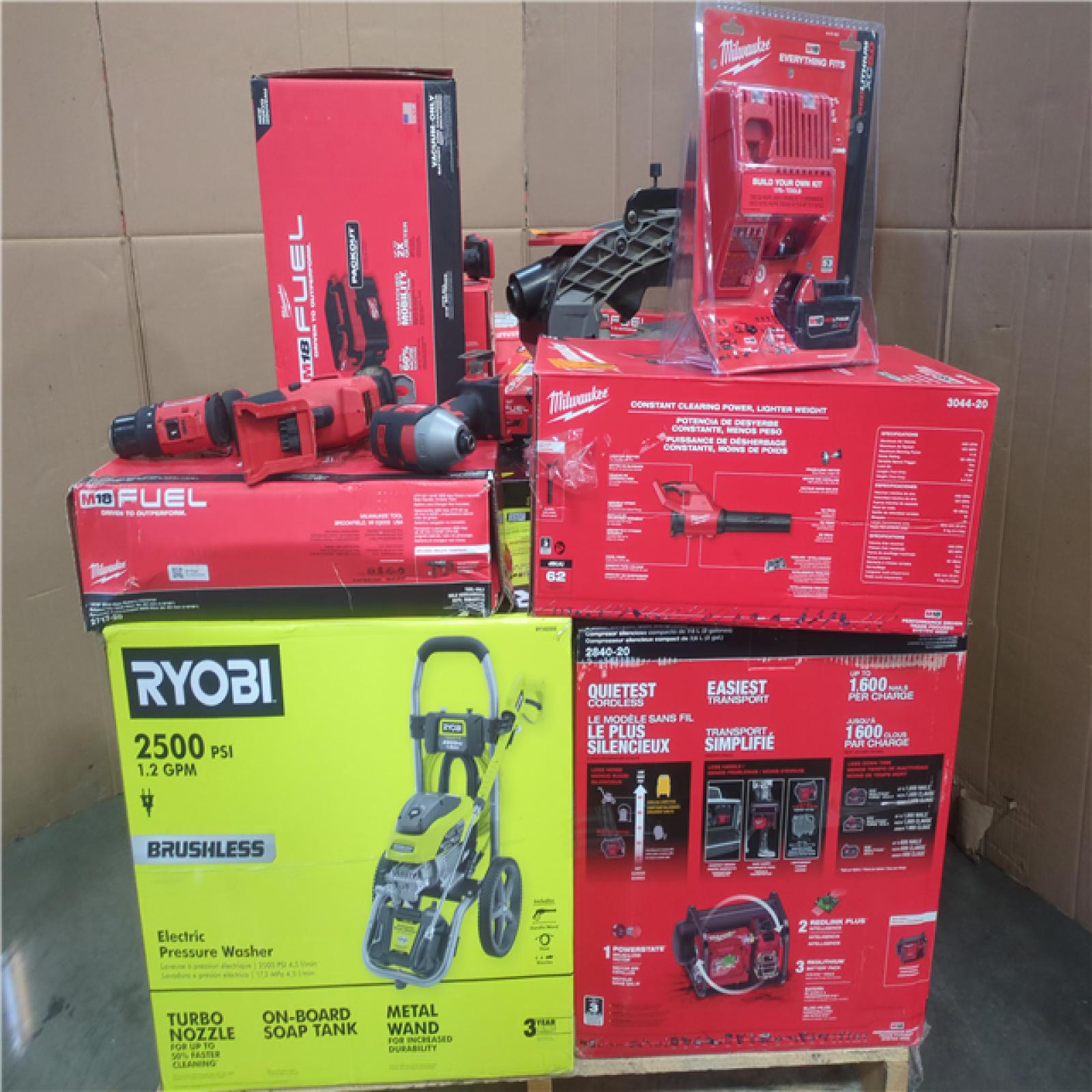 CALIFORNIA AS-IS TOOL PALLET