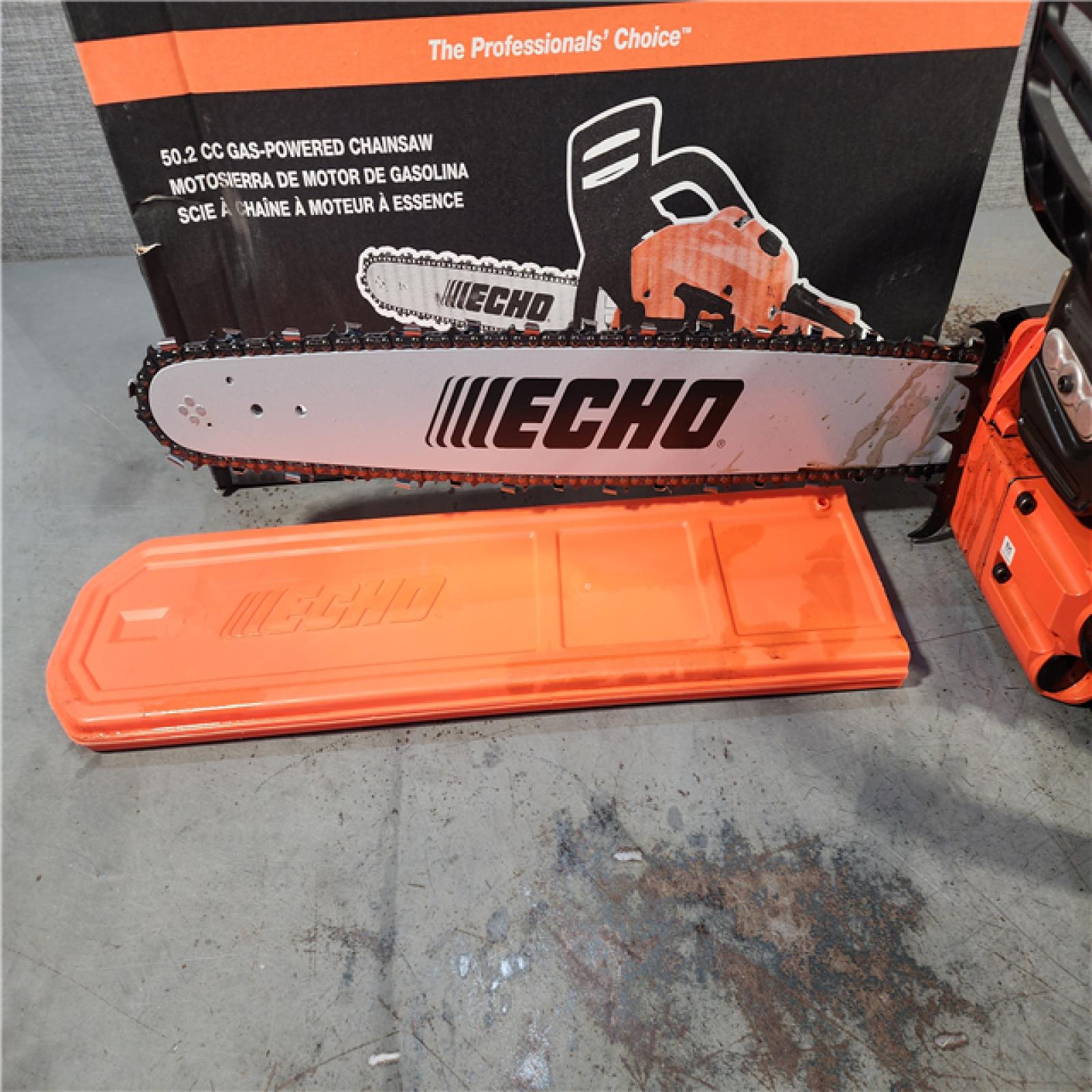 HOUSTON LOCATION - AS-IS ECHO 20 in. 50.2 Cc 2-Stroke Gas Rear Handle Chainsaw