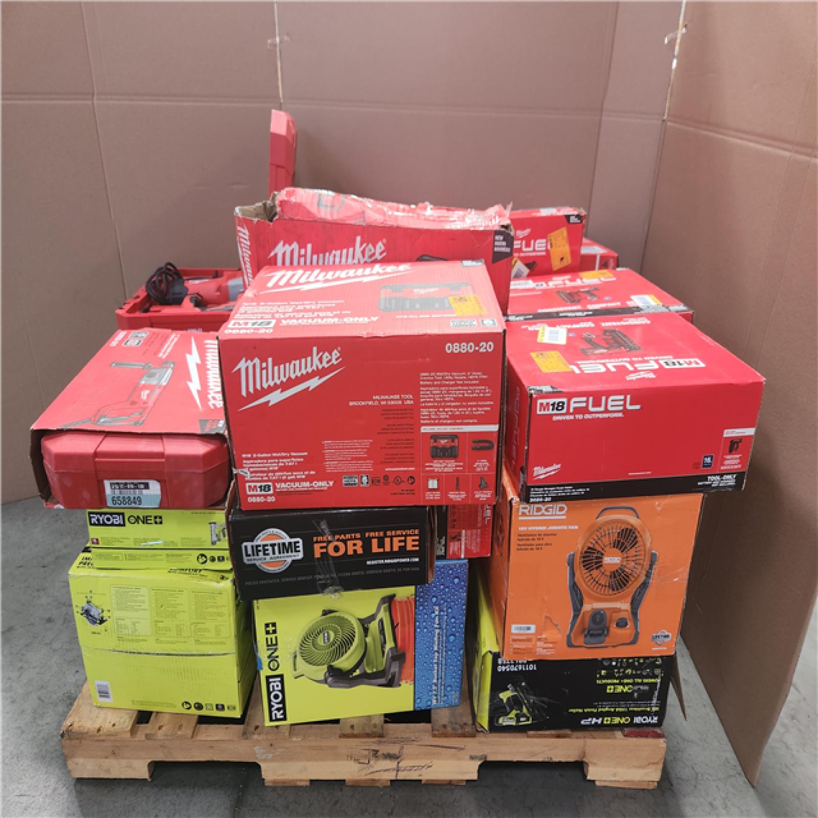 CALIFORNIA AS-IS TOOL PALLET