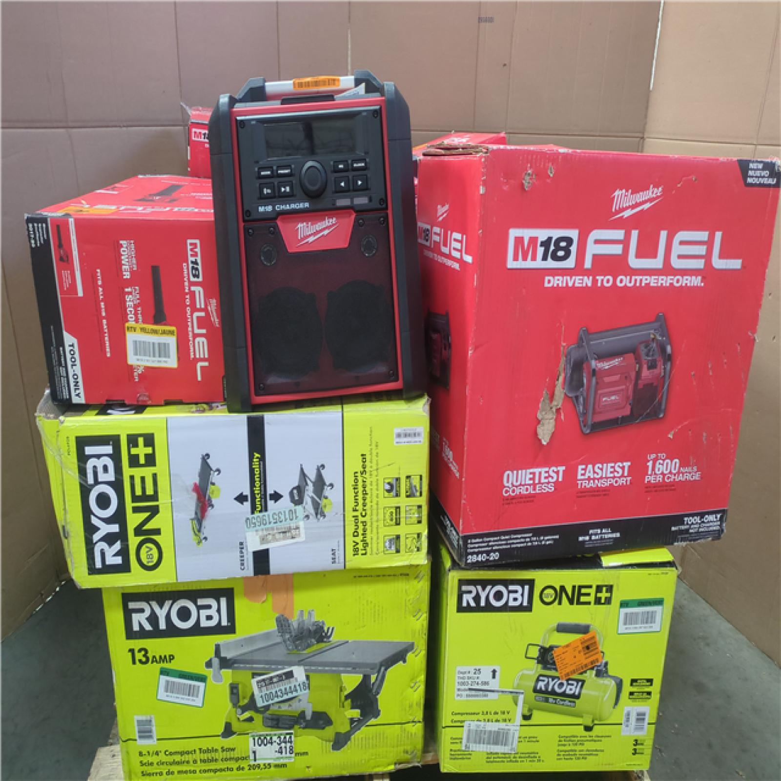 CALIFORNIA AS-IS TOOL PALLET