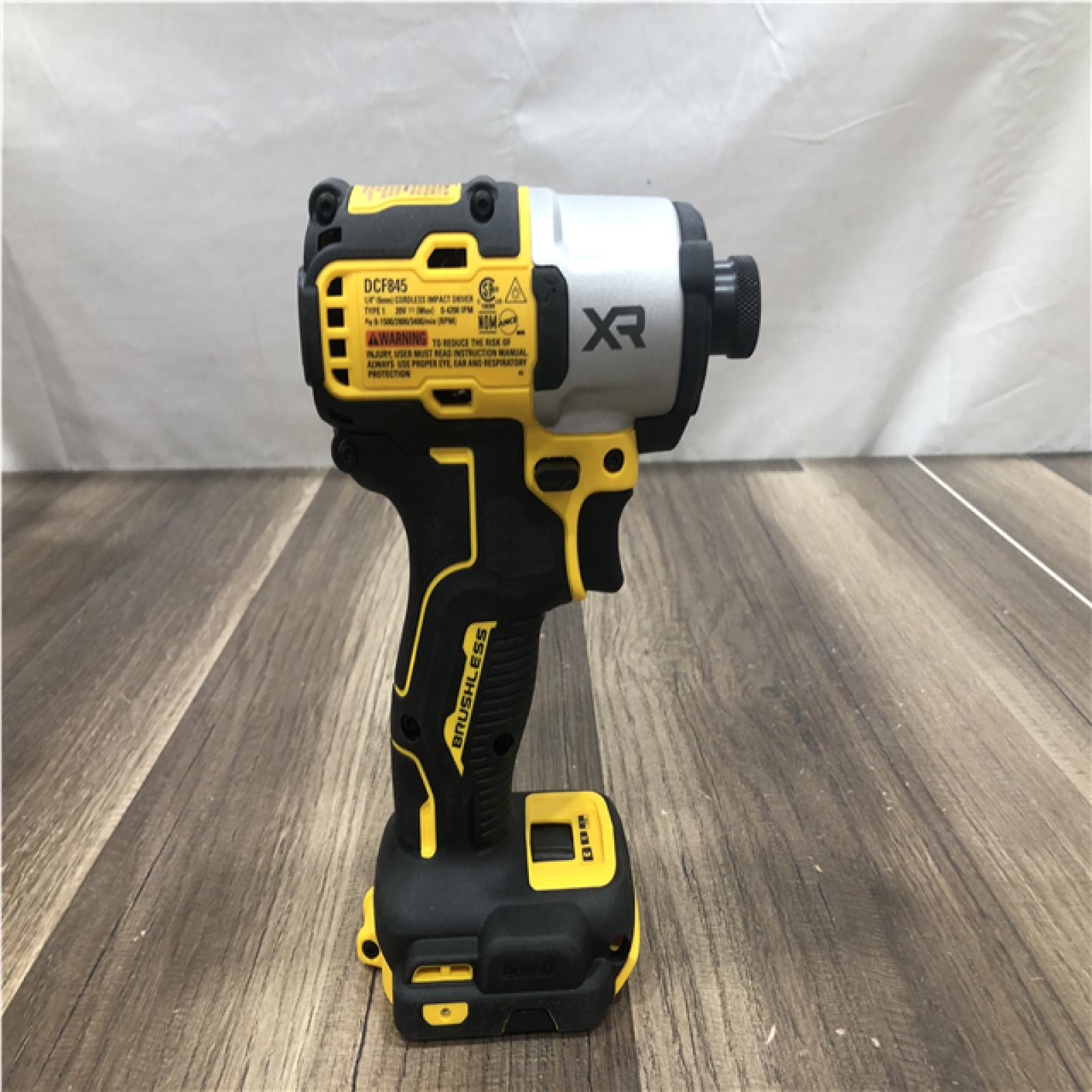AS-IS DEWALT 20-Volt Maximum XR Cordless Brushless 1/4 in. 3-Speed Impact Driver (Tool-Only)