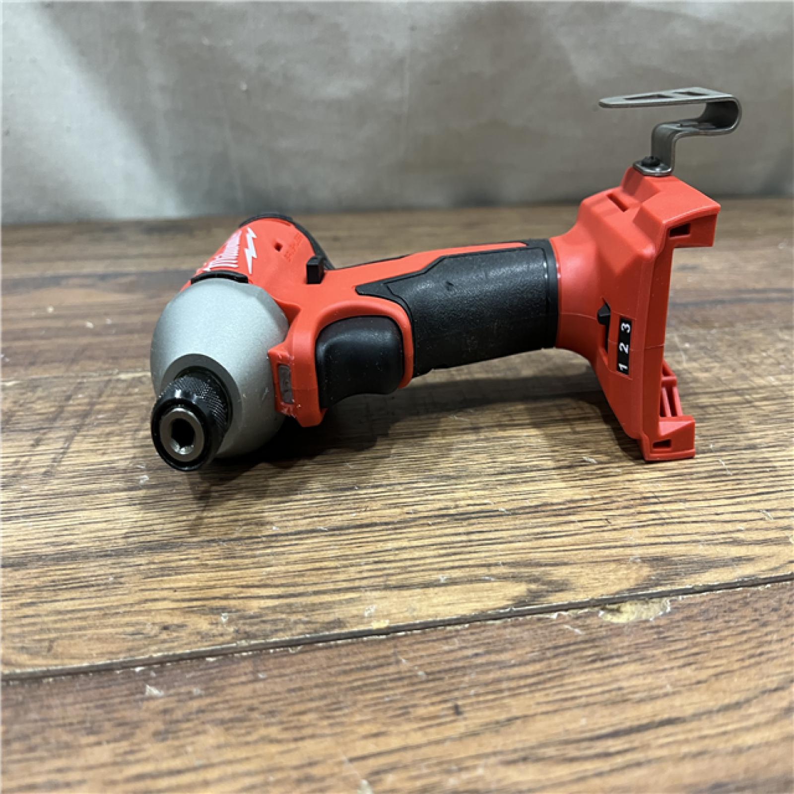 AS-IS Milwaukee M18 18-Volt Lithium-Ion Brushless Cordless Combo Kit (3-Tool) with 2-Batteries, 1-Charger and Tool Bag