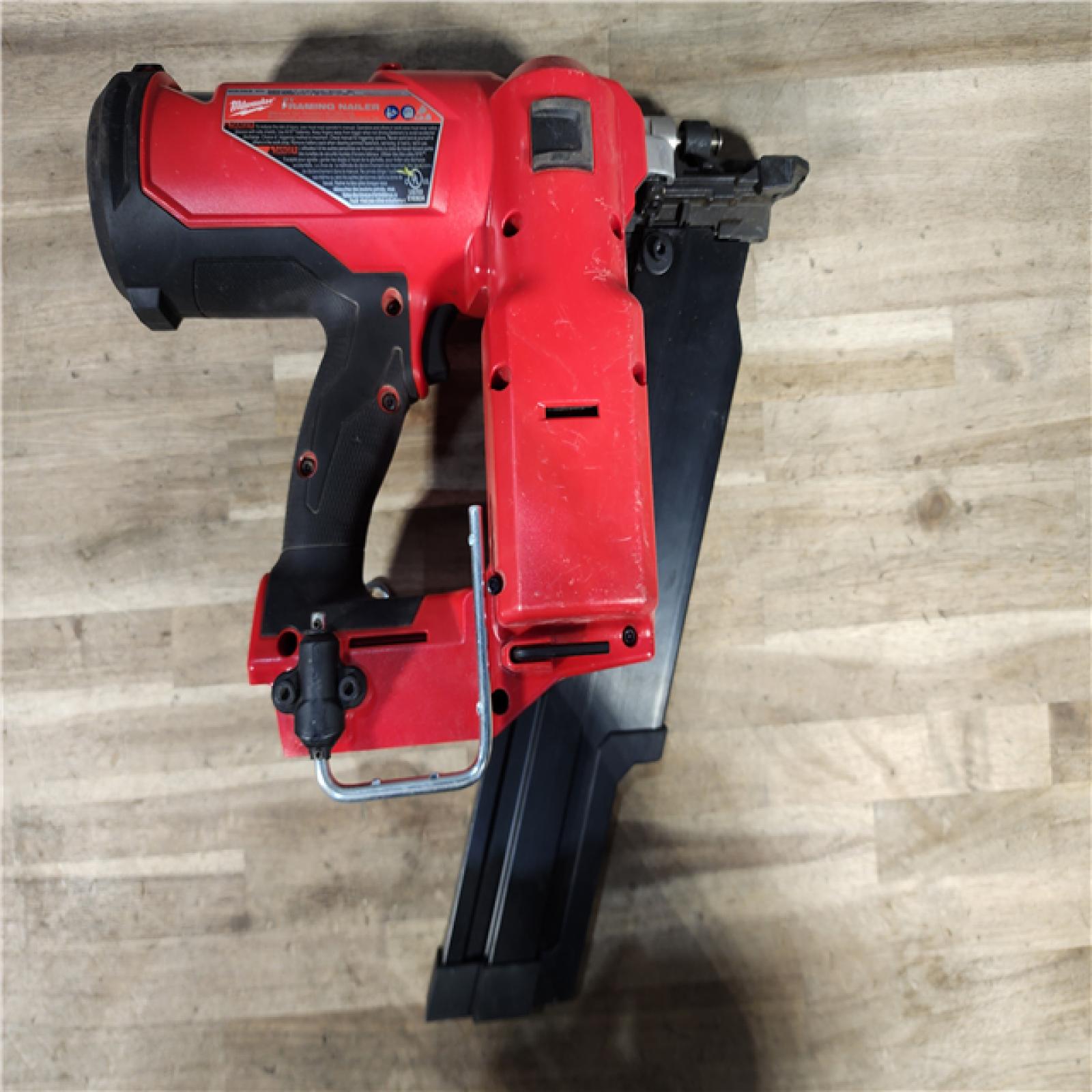 HOUSTON LOCATION - AS-IS Milwaukee 2744-20 M18 FUEL 3-1/2 in. 18-Volt 21-Degree Lithium-Ion Brushless Cordless Framing Nailer (Tool-Only)