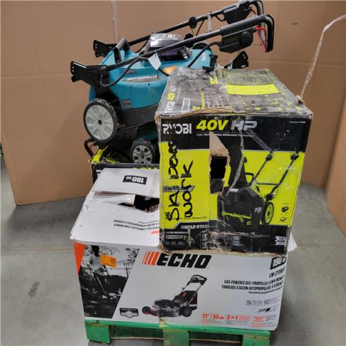 CALIFORNIA AS-IS OUTDOOR POWER EQUIPMENT