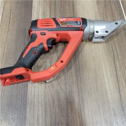 AS-IS Milwaukee M18 18-volt Lithium-ion Cordless 18-gauge Double Cut Metal Shear  Bare Tool