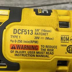 AS-IS DEWALT ATOMIC 20V MAX Cordless 3/8 in. Ratchet (Tool Only)