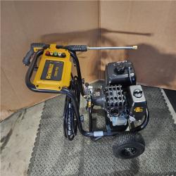 HOUSTON LOCATION - AS-IS DEWALT 3500 PSI 2.5 GPM Cold Water Gas Pressure Washer with  208cc Engine and Surface Cleaner