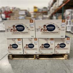 DALLAS LOCATION - Millie Moon Luxury Disposable Diapers - Size 4 PALLET- (20 UNITS)