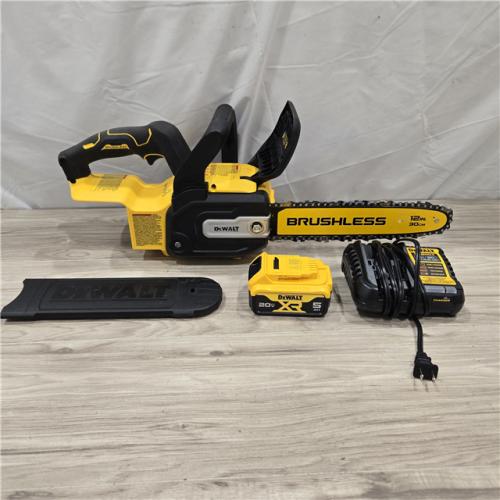 AS-IS DEWALT 20V MAX Compact 12 Cordless Chainsaw Kit