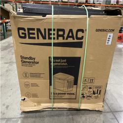 Dallas Location - As-Is Generac 24kW Air-Cooled Auto Start on Natural Gas or Propane Whole House Generator with Smart Mobile Monitoring