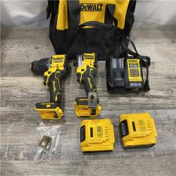 AS-IS DEWALT ATOMIC 20V MAX Lithium-Ion Cordless 2-Tool Combo Kit