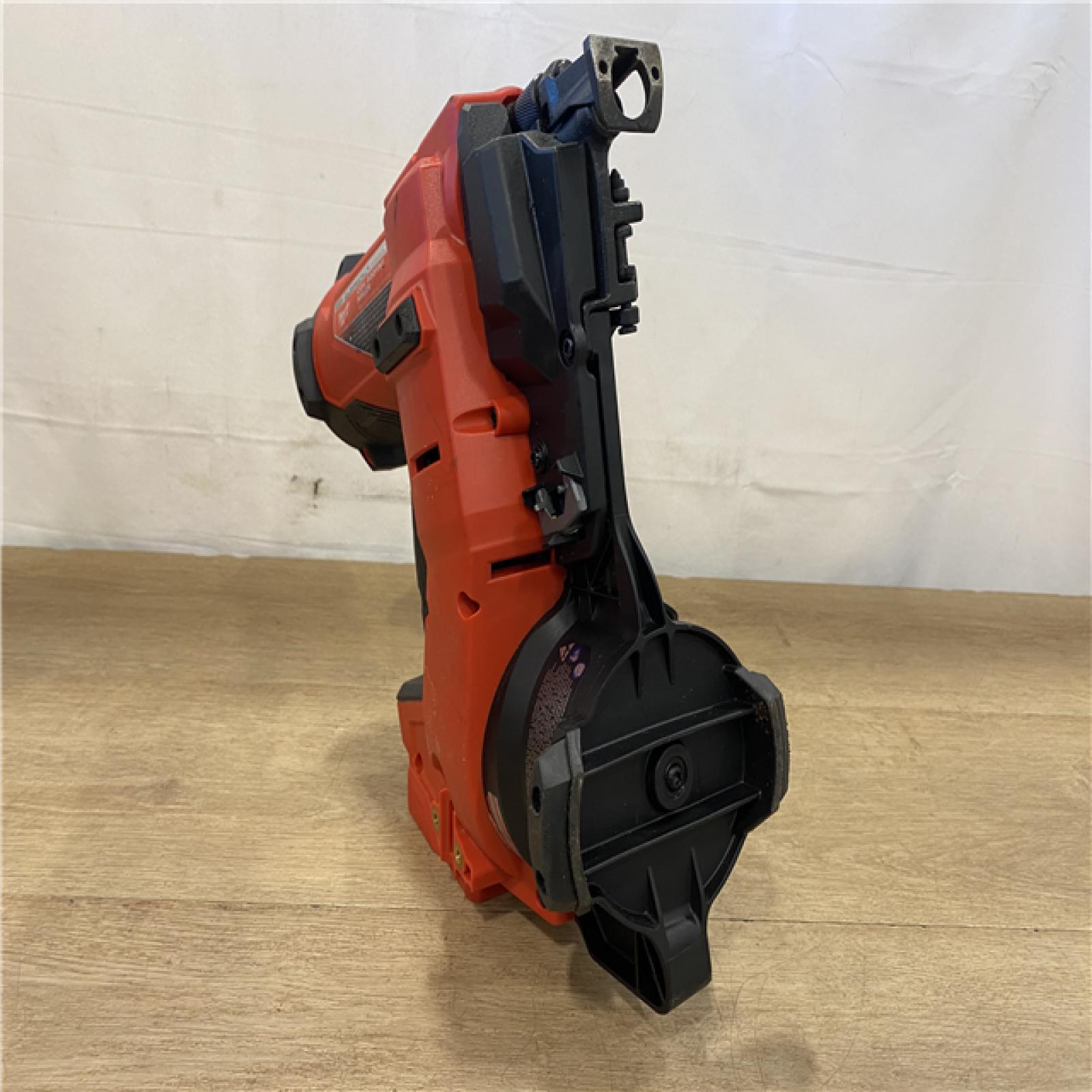 AS-IS Milwaukee FUEL 18-Volt Lithium-Ion Brushless Cordless Coil Roofing Nailer (Tool Only)