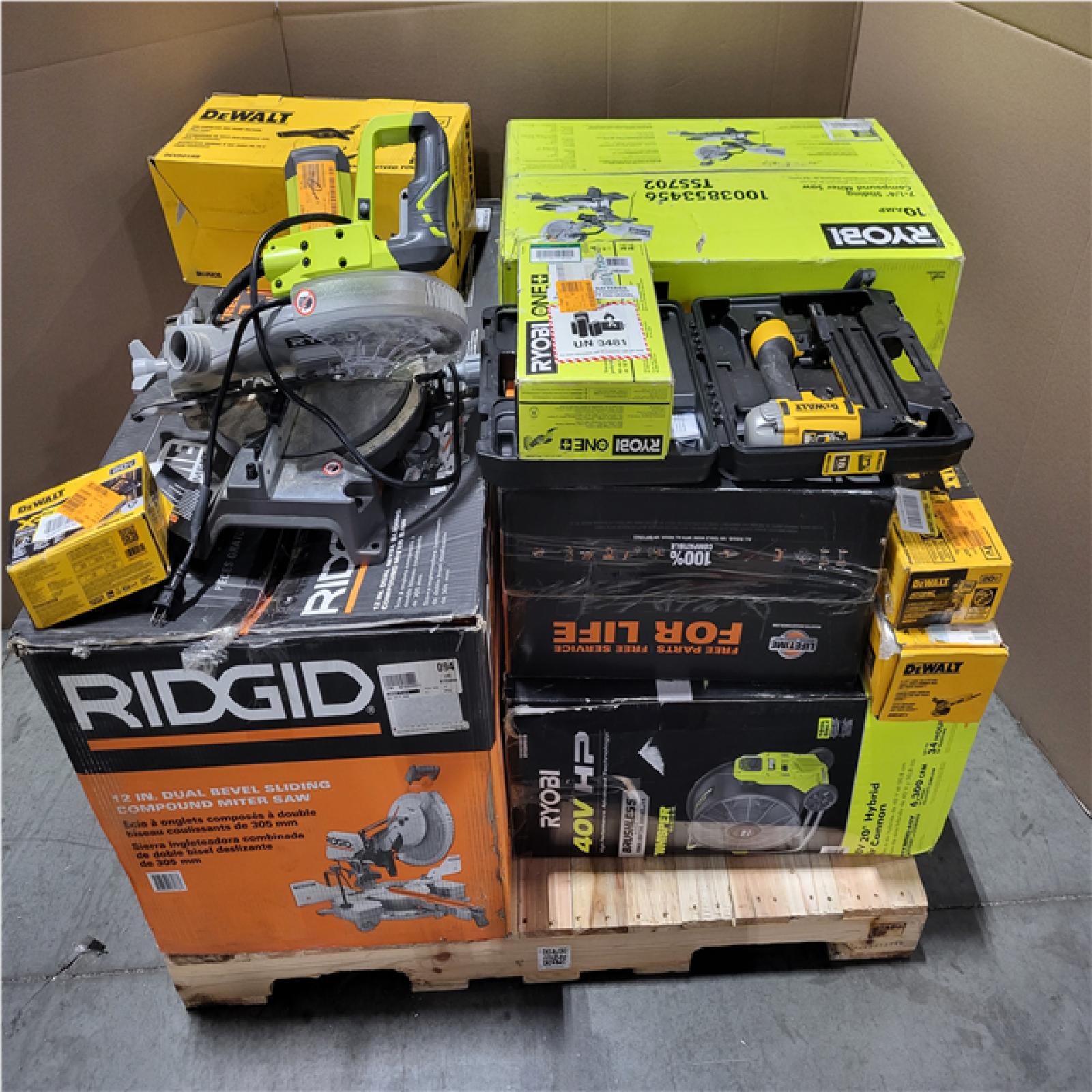 CALIFORNIA AS-IS TOOL PALLET