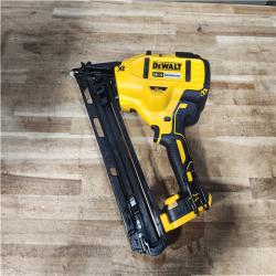 Houston Location AS-IS DEWALT Cordless 20V MAX XR Angled Finish Nailer (Tool Only)