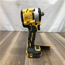AS-IS DEWALT ATOMIC 20V MAX Cordless Brushless 1/2 in. Variable Speed Impact Wrench (Tool Only)