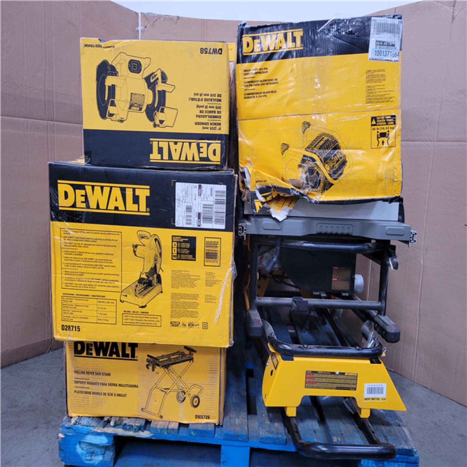 CALIFORNIA AS-IS TOOL PALLET