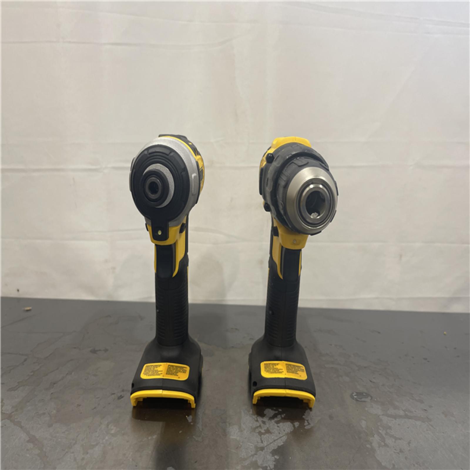 AS-IS- DeWalt 20V XR Lithium-Ion Cordless 2-Tool Combo Kit with 4.0 Ah and 1.7 Ah Batteries and Charger