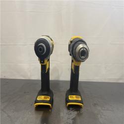 AS-IS- DeWalt 20V XR Lithium-Ion Cordless 2-Tool Combo Kit with 4.0 Ah and 1.7 Ah Batteries and Charger