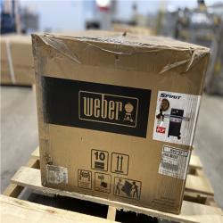 DALLAS LOCATION - Weber Spirit E-325 3-Burner Liquid Propane Gas Grill in Black with Sear Zone