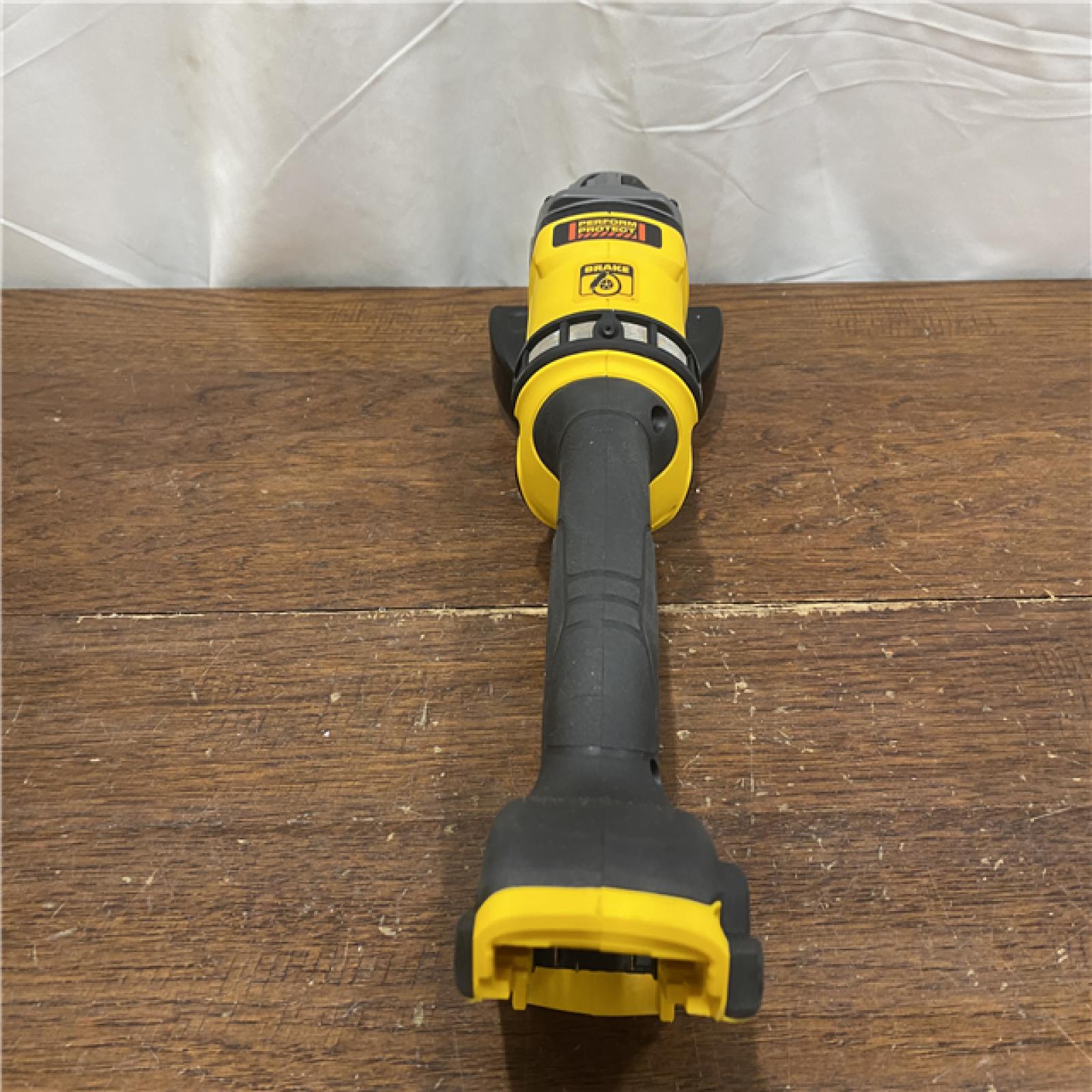 AS-IS DEWALT 60V MAX Cordless Brushless 4.5 in. to 6 in. Small Angle Grinder with Kickback Brake (Tool Only)
