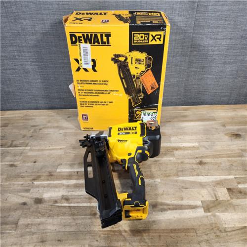 HOUSTON LOCATION - AS-IS DEWALT 20-Volt 21° Cordless Framing Nailer (Tool-Only)