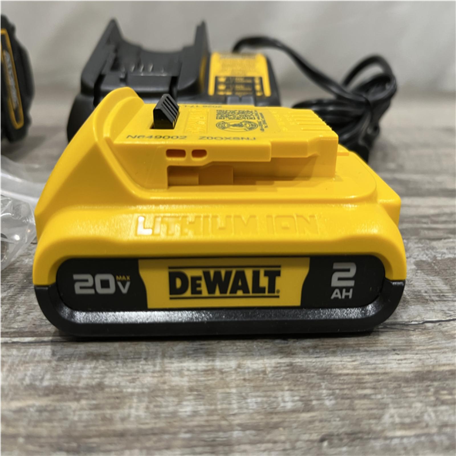 AS-IS DEWALT Atomic 20V Lithium-Ion Cordless Compact 1/2 in. Drill/Driver Kit