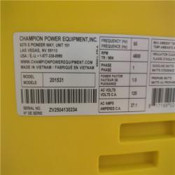 CALIFORNIA AS-IS CHAMPION PORTABLE POWER GENERATOR