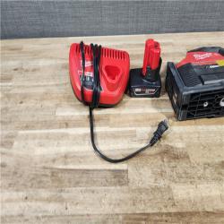 HOUSTON LOCATION - AS - IS Milwaukee Green 125 Ft. Cross Line and Plumb Points Laser Level Kit