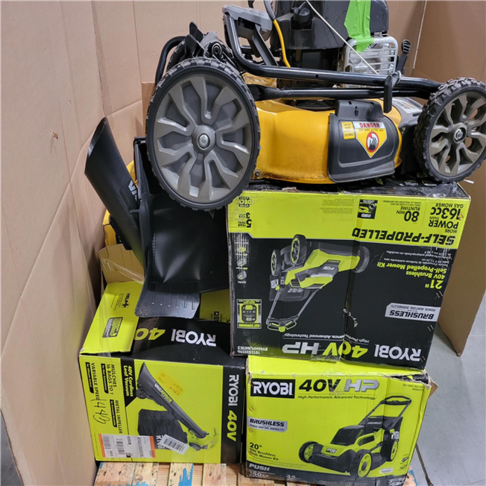 CALIFORNIA AS-IS OUTDOOR POWER EQUIPMENT