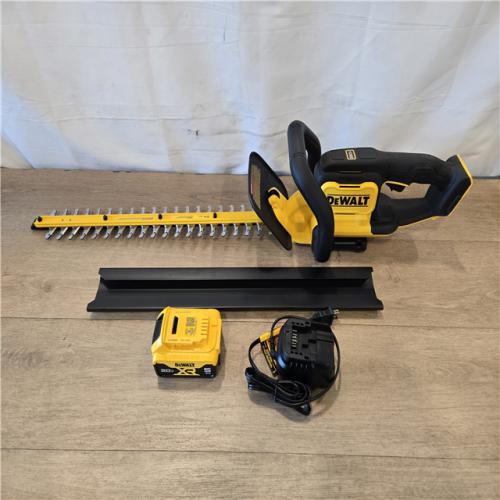 AS-IS DeWalt DCHT821P1 22 in. 20 V Battery Hedge Trimmer Kit