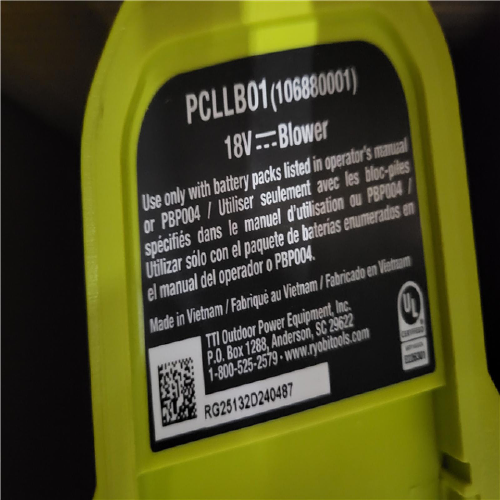 California NEW Ryobi One+ 18V 2-Tool Combo Kit  Includes (1) Battery & Charger