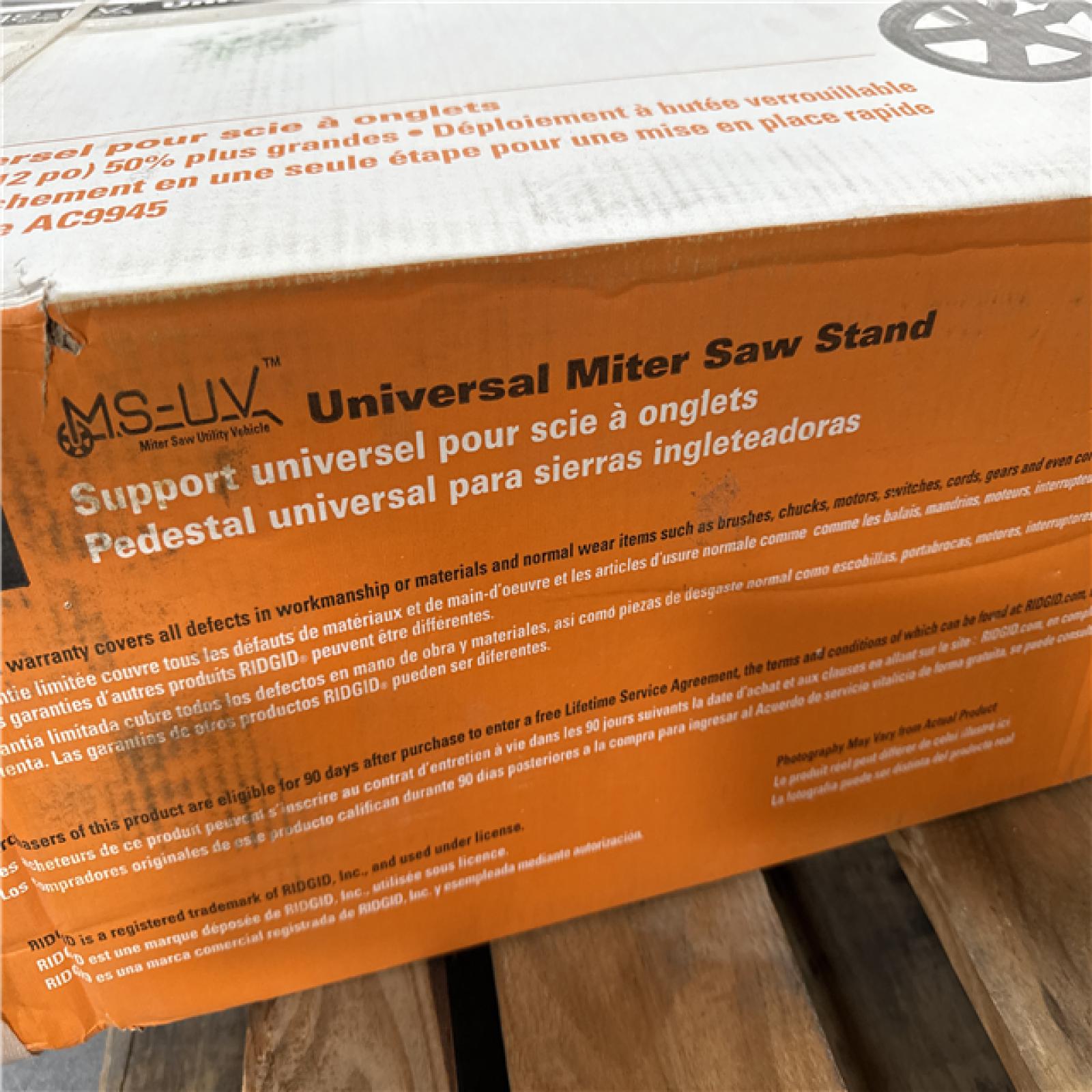 California NEW Ridgid Universal Miter Saw Stand