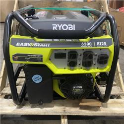 Dallas Location - As-Is RYOBI 8125/6500-Watt Gas Powered Portable Generator