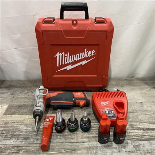 AS-IS Milwaukee 12-Volt Lithium-Ion Cordless PEX Expansion Tool Kit