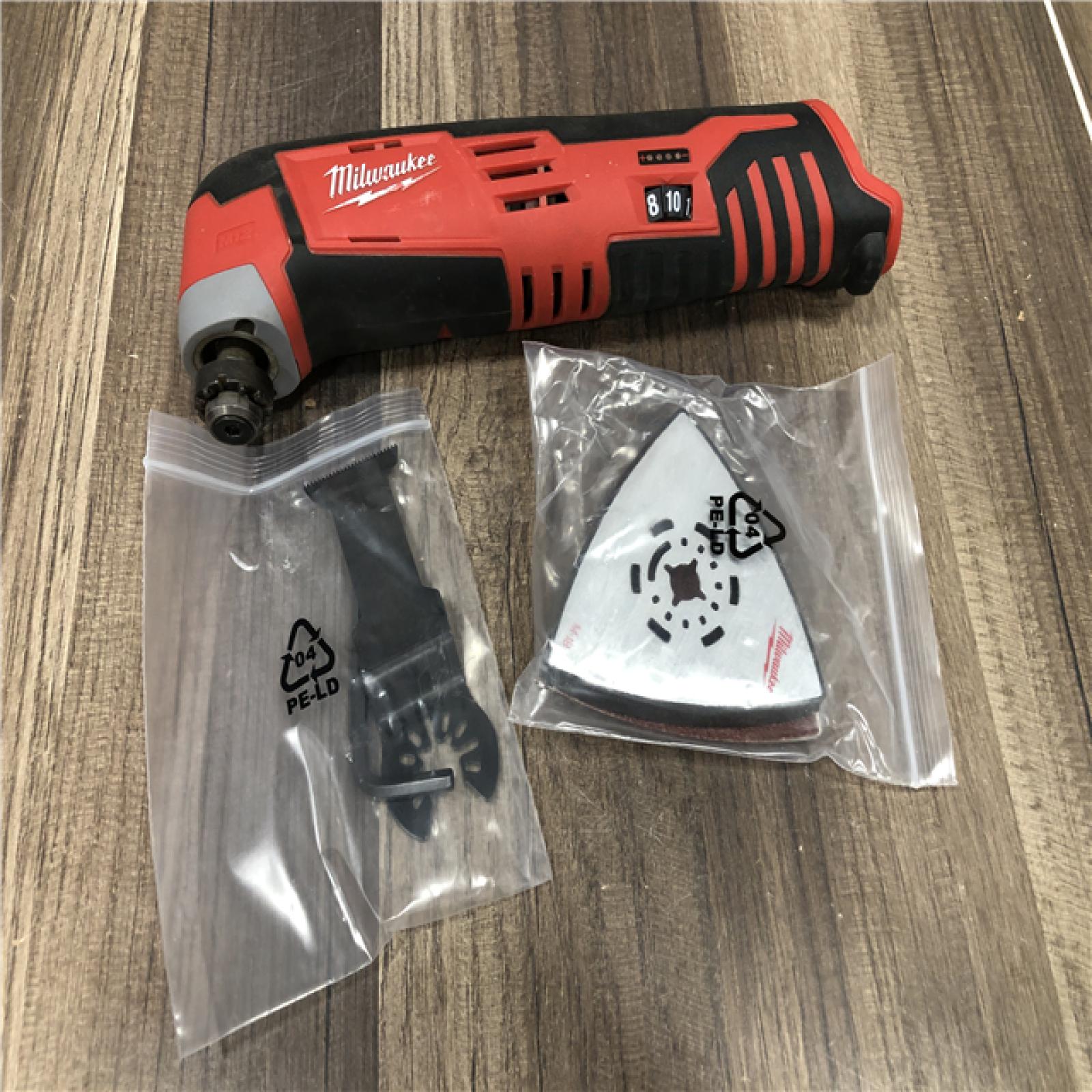 AS-IS Milwaukee M12 12V Lithium-Ion Cordless Oscillating Multi-Tool (Tool-Only)