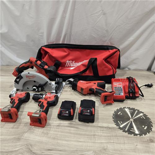 AS-IS Milwaukee M18 4-Tool Combo Kit