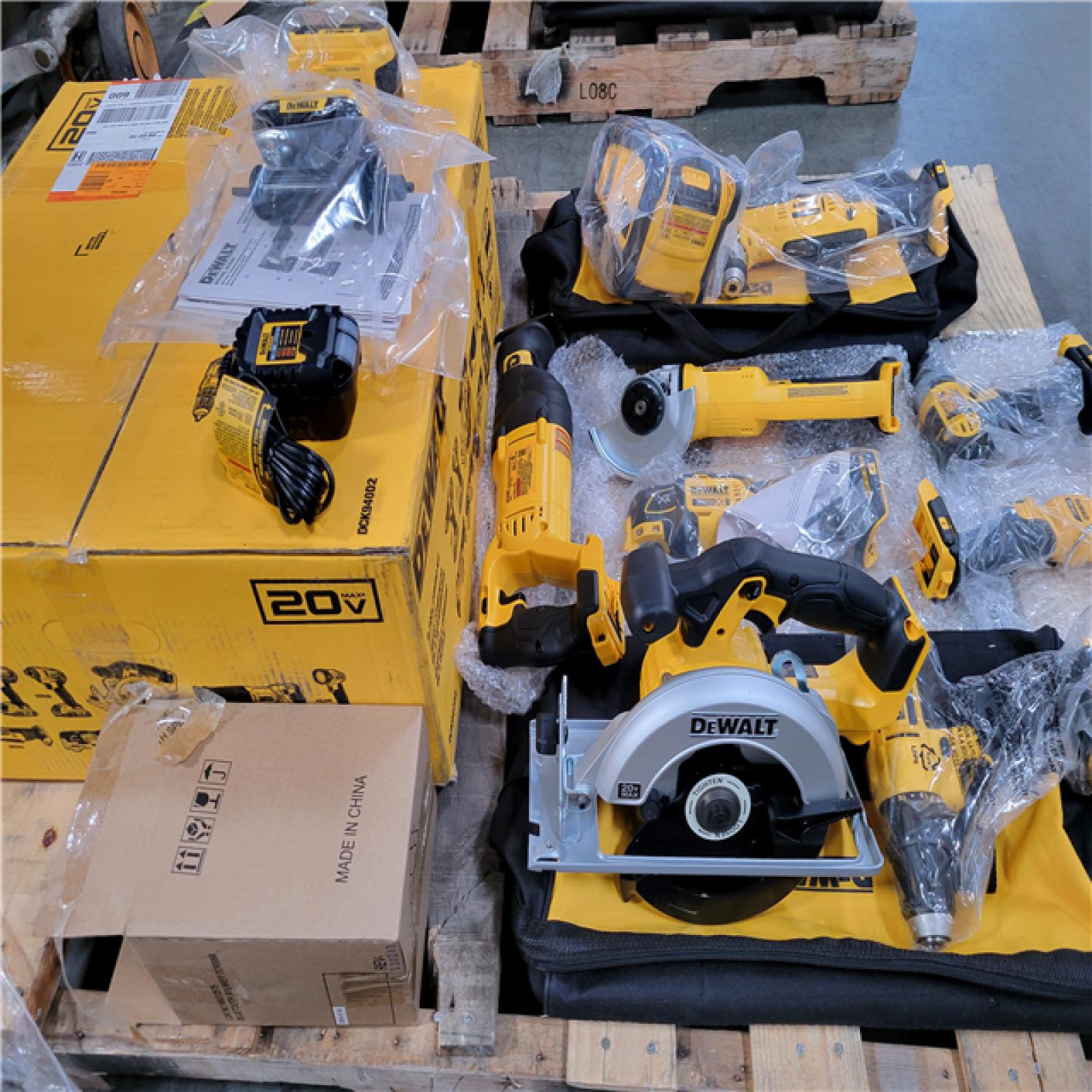 CALIFORNIA AS-IS DEWALT 9 TOOL COMBO KIT