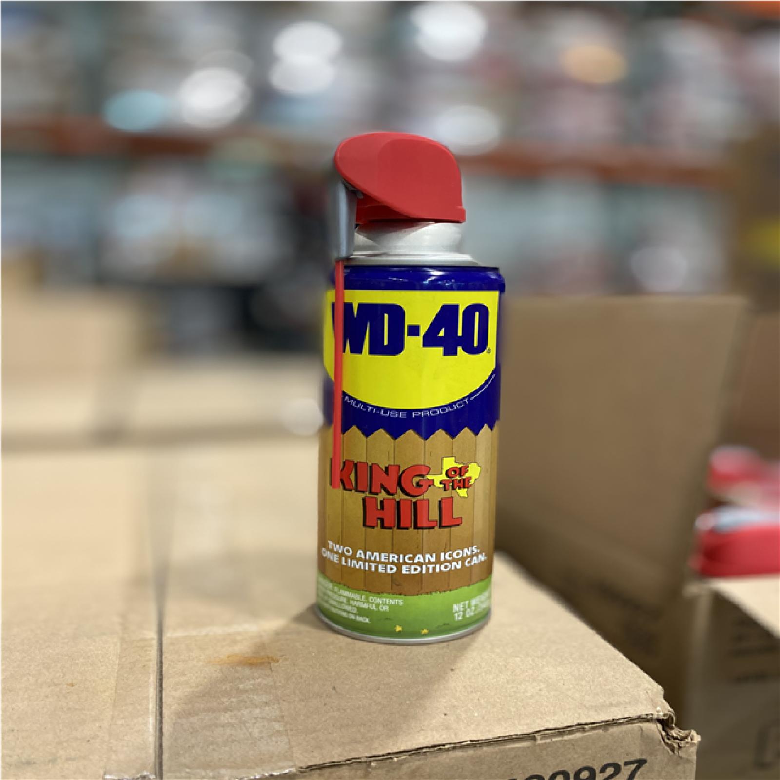 DALLAS LOCATION- WD-40 12 oz. Limited-Edition King of the Hill Collectors Can (261 UNITS)
