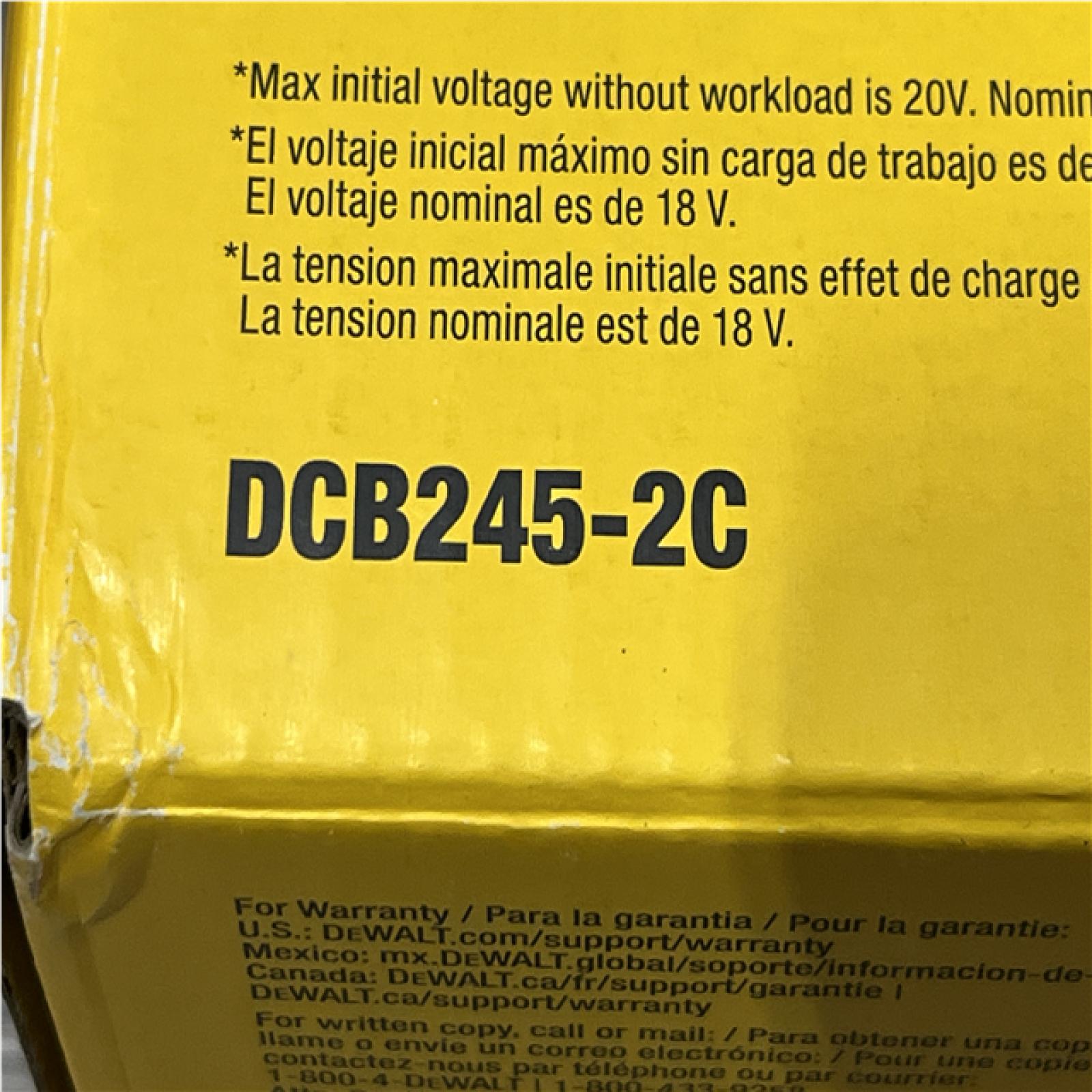 NEW - DEWALT 20V MAX Lithium-Ion Starter Kit with 4.0 Ah and 5.0 Ah Batteries and Charger