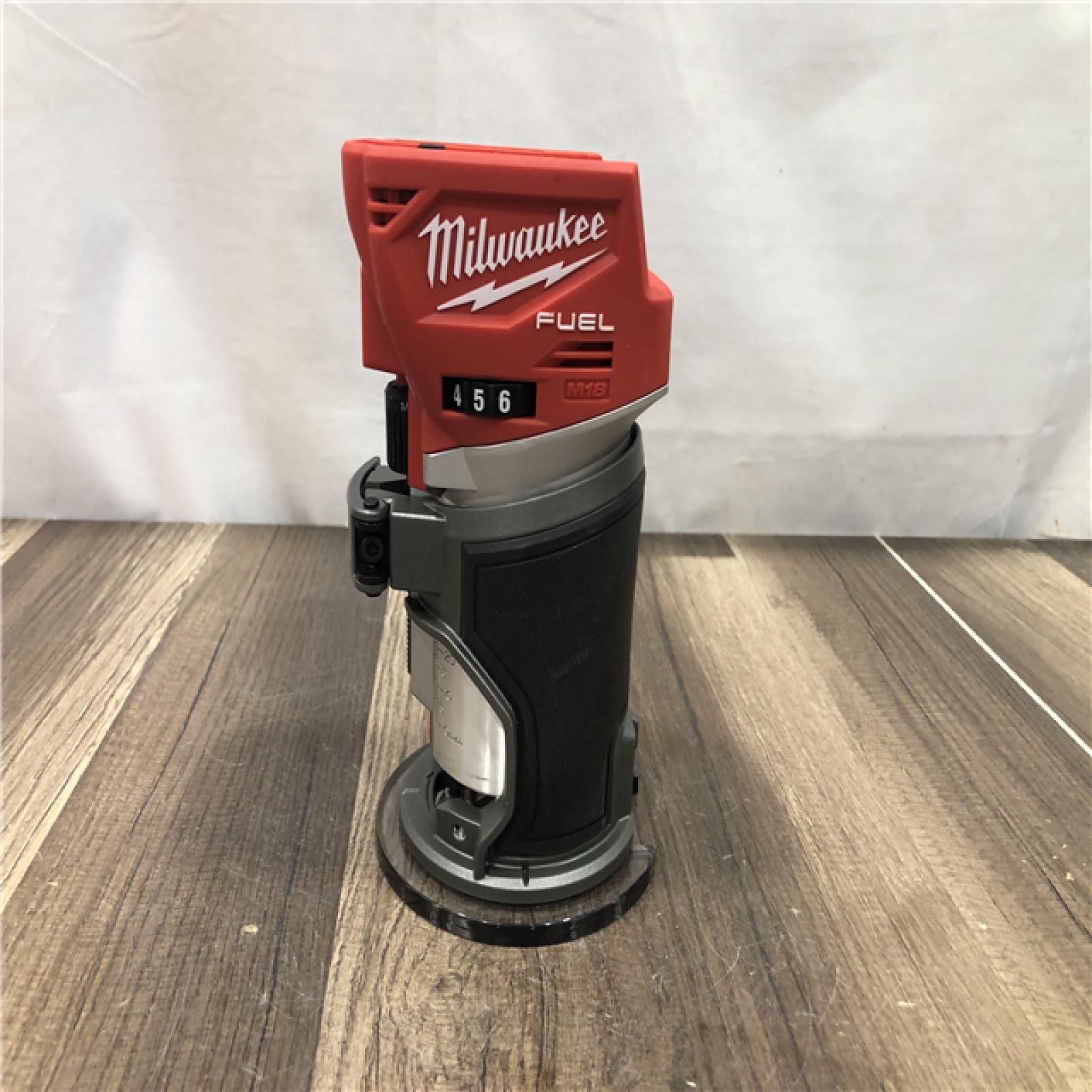 AS-IS Milwaukee  FUEL 18V Lithium-Ion Brushless Cordless Compact Router (Tool-Only)