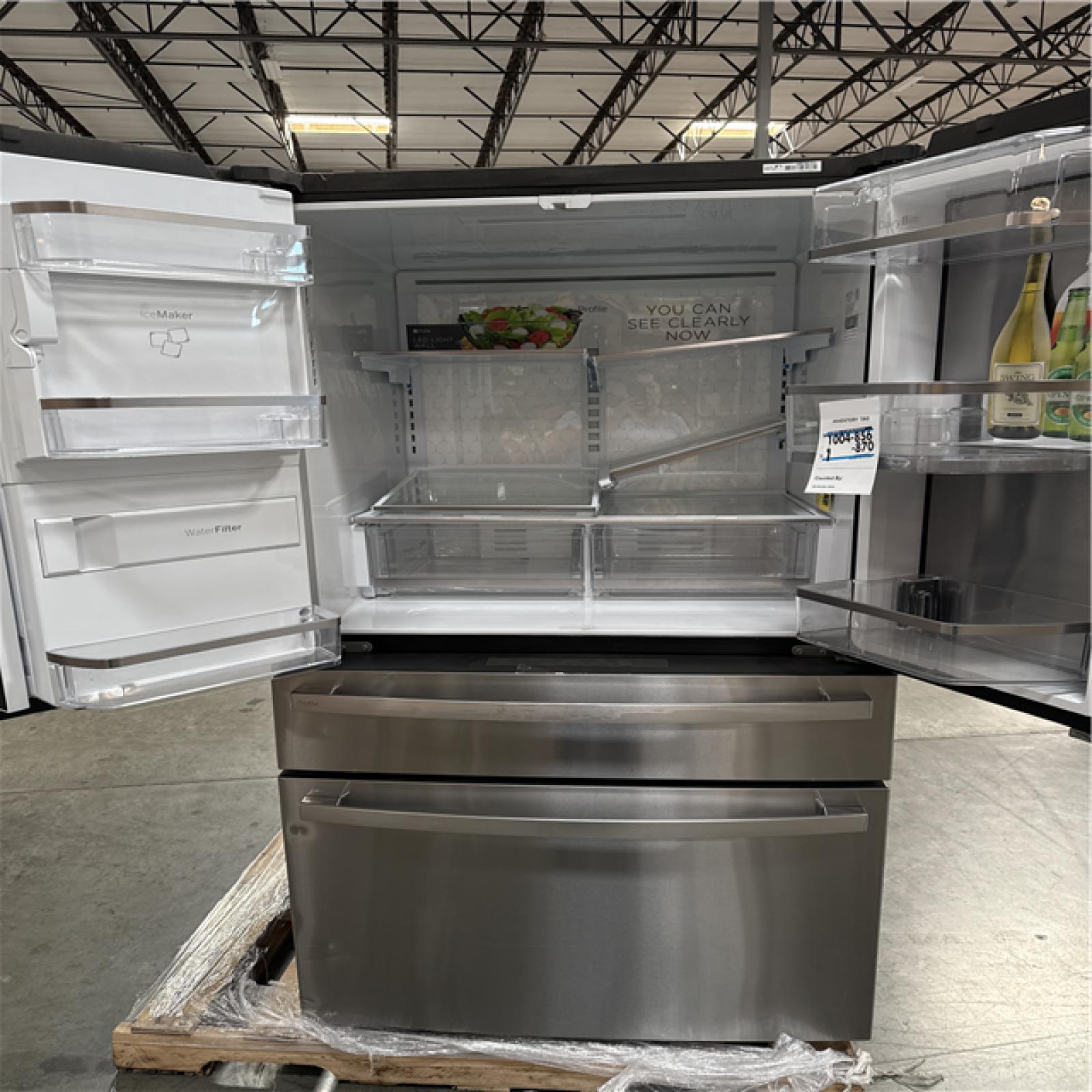 California AS-IS GE Refrigerator Model # PVD28BYNBFS