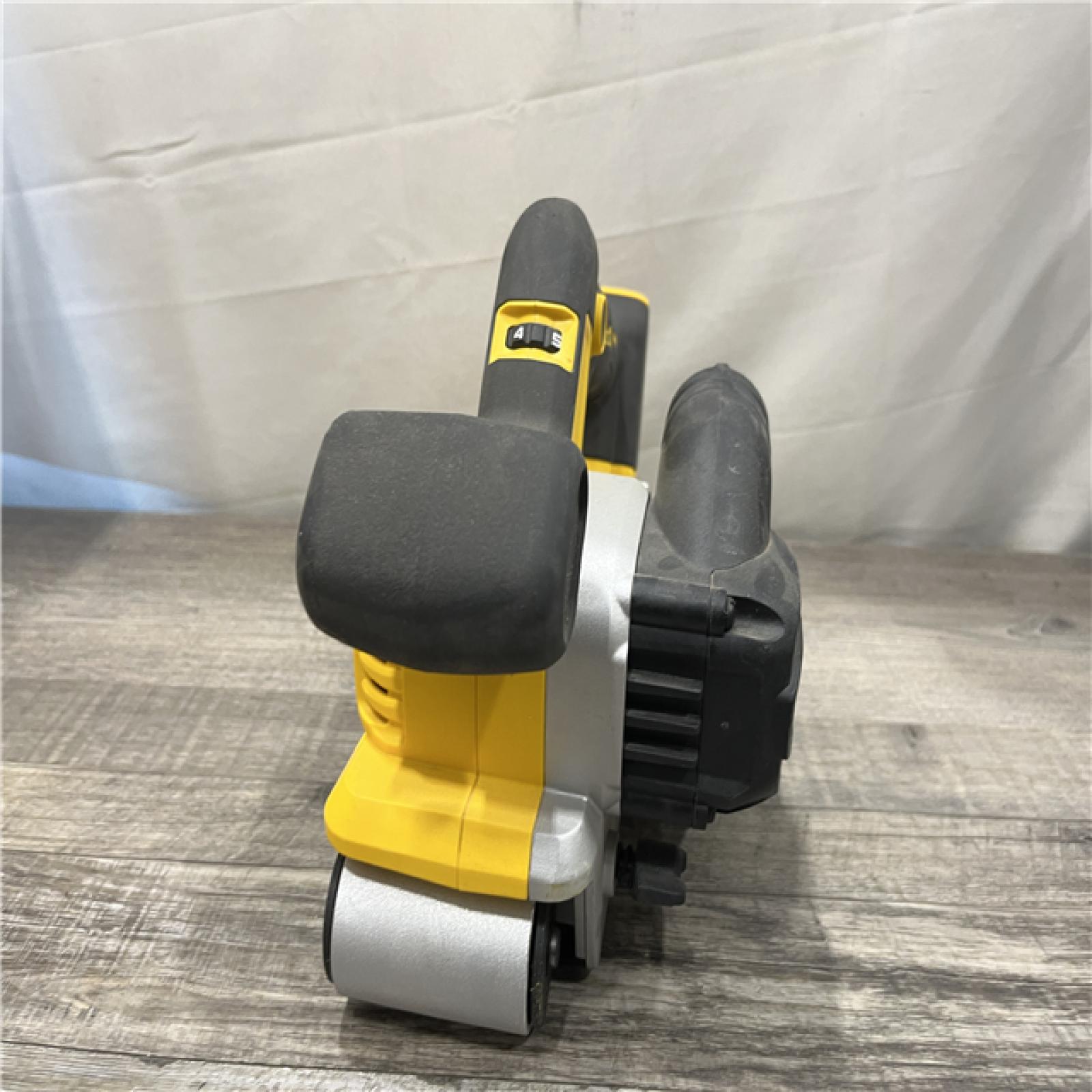 AS-IS DEWALT 20V MAX* XR Brushless Cordless Belt Sander (Tool-Only)