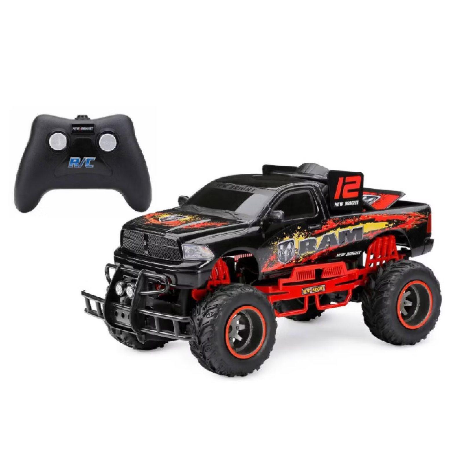 DALLAS LOCATION- NEW! New Bright RC Ford Mustang Mach E & Ram 1500 Pickup Truck 1:10 Scale PALLET (21 UNITS)