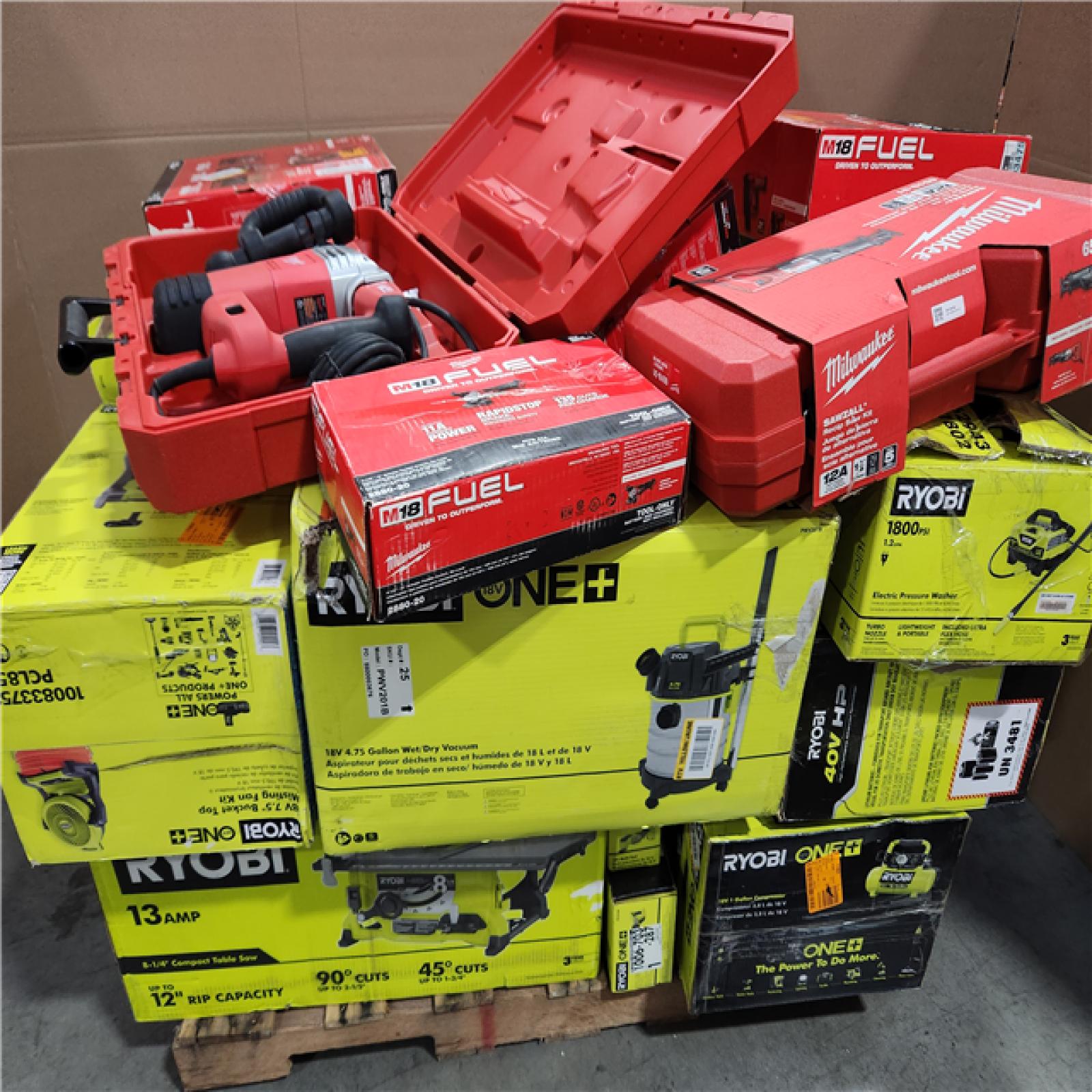 California AS-IS Tool Pallet