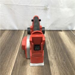 AS-IS Milwaukee M18 18V Lithium-Ion Cordless 3-1/4 in. Planer (Tool-Only)