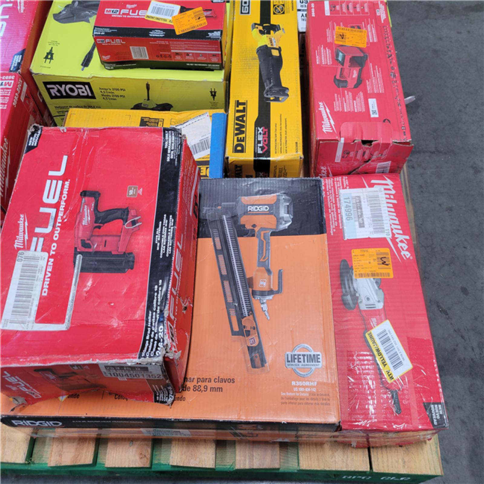 CALIFORNIA AS-IS TOOL PALLET