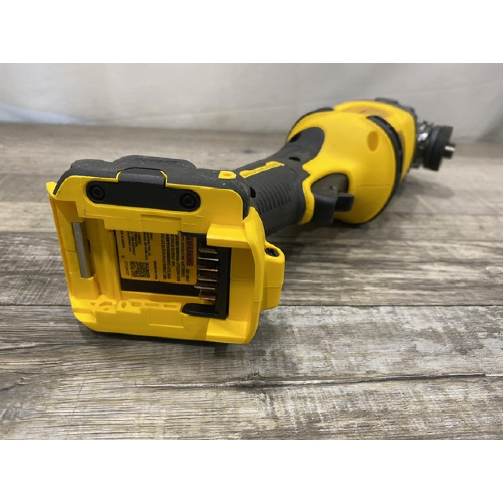 AS-IS DEWALT FLEXVOLT 60V MAX Cordless Brushless 4.5 in. to 6 in. Small Angle Grinder (Tool Only)