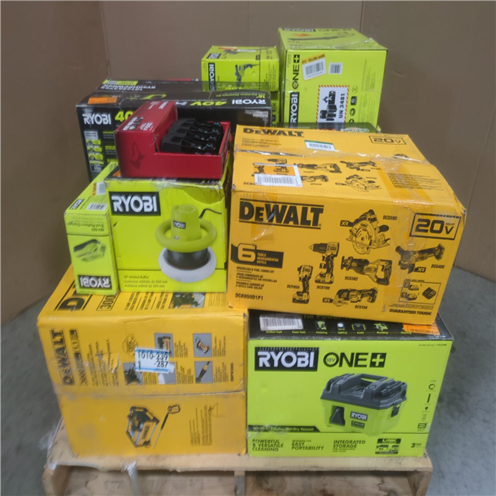 CALIFORNIA AS-IS TOOL PALLET